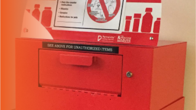 Drug disposal box