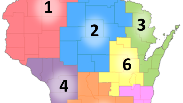 Wisconsin HERC regions map