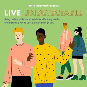 HIV Treatment Works: Live Undetectable