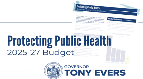 Protecting Public Health 2025-27 Budget, Governor Tony Evers