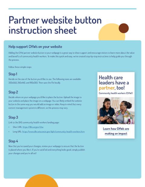 Community Health Worker screenshot of key decision maker summary thumbnail page 2