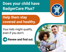 Thumbnail Health Care Renewals for Adults with Children Outreach Card