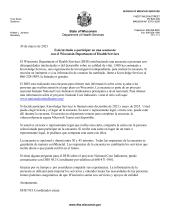 NCI IPS Notification Letter - Spanish