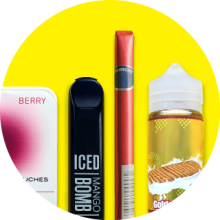Flavored vaping products