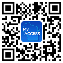 QR code for the MyACCESS mobile app