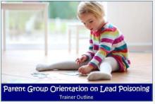 Parent group orientation on lead poisoning