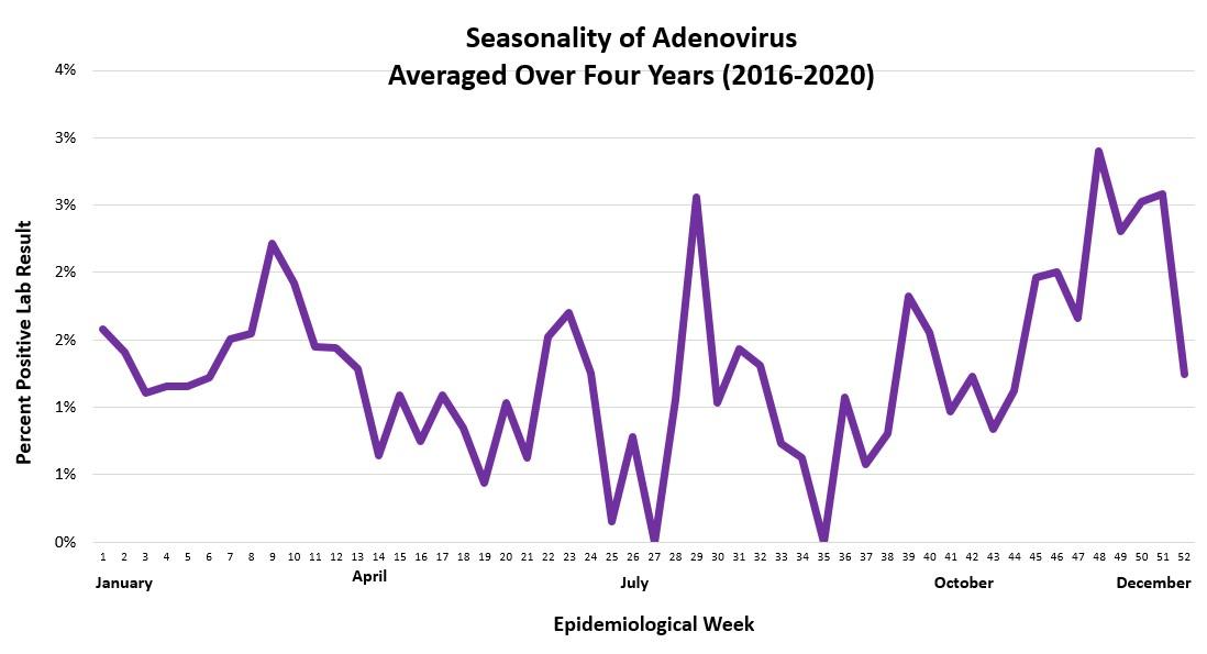 Seasonality of Adenovirus