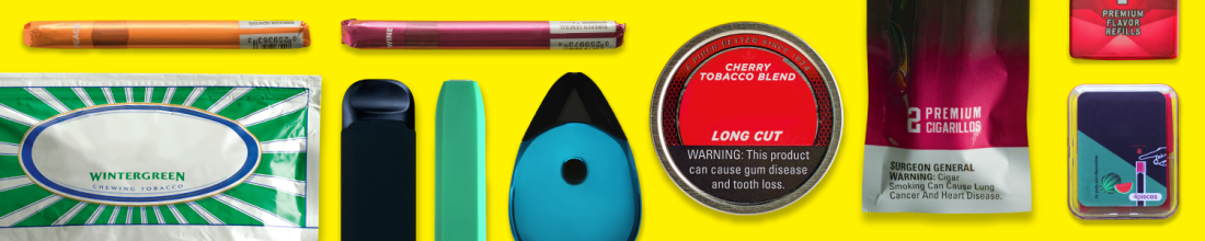 Flavored tobacco and vaping products