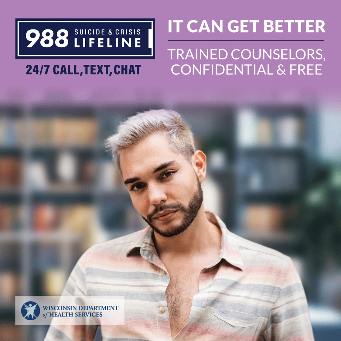 Adult - It can get better - 988 Suicide & Crisis Lifeline