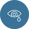 Icon of eye with a tear